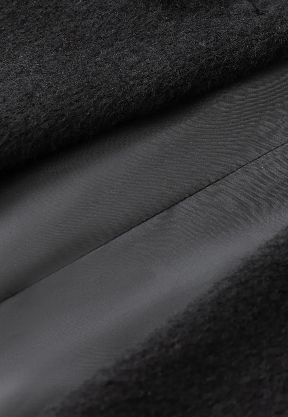 Belted Double Breasted Wool Coat