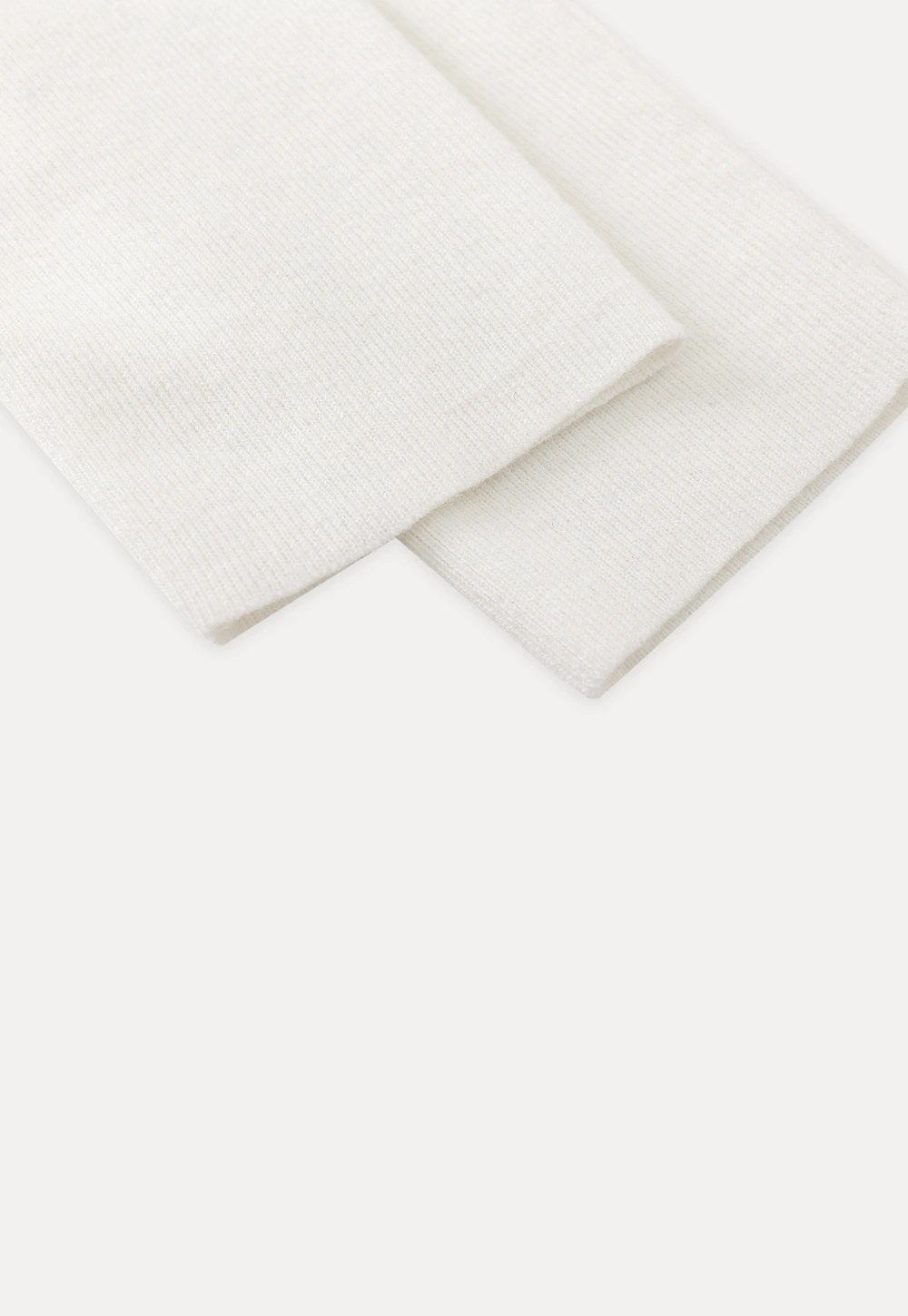 Casual White Long Sleeve Sweater with V-Neck