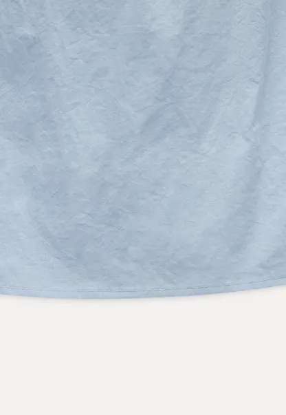Women’s Sleeveless Top with Ruffle Neckline