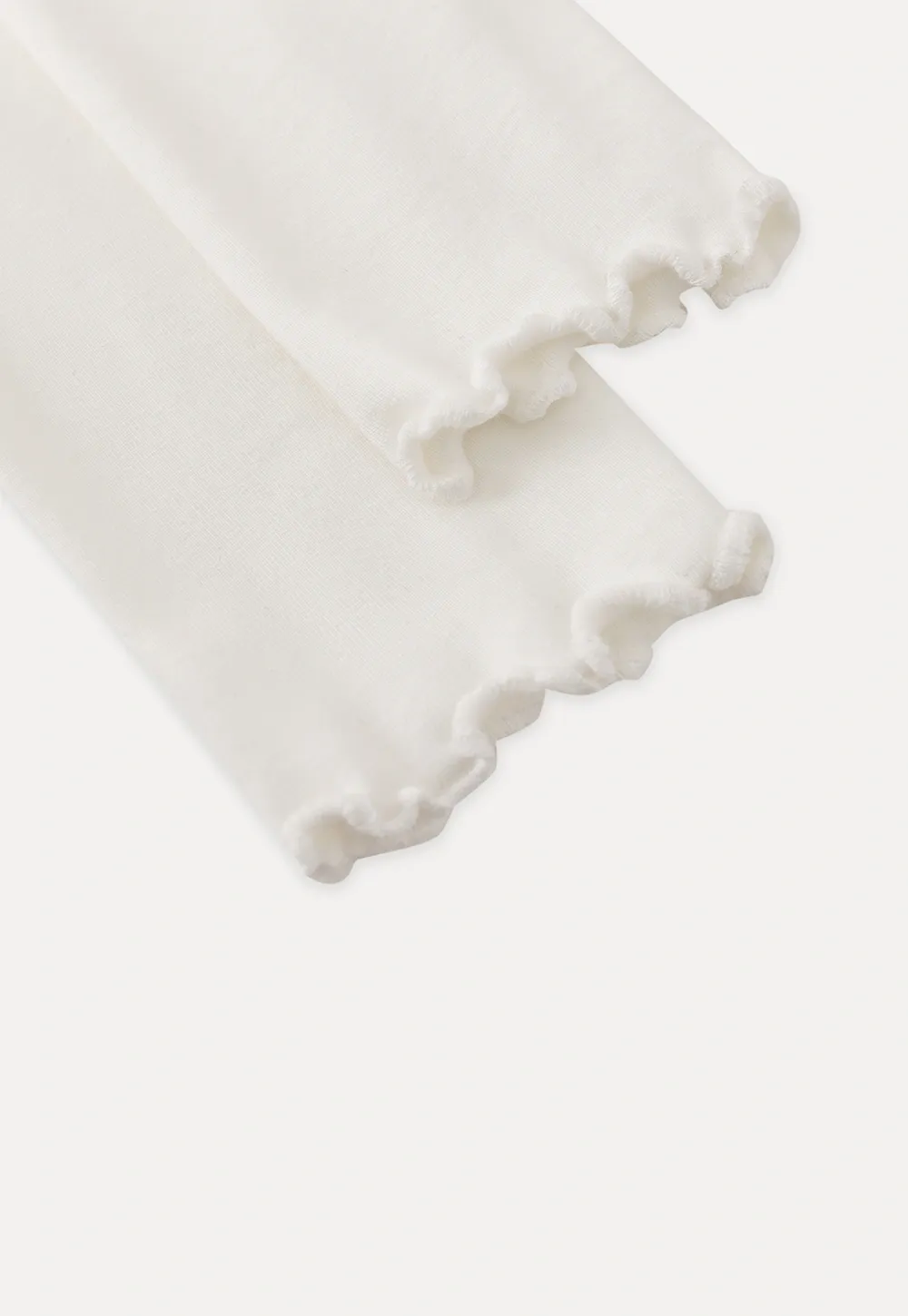 Women’s White Long Sleeve Turtleneck Top