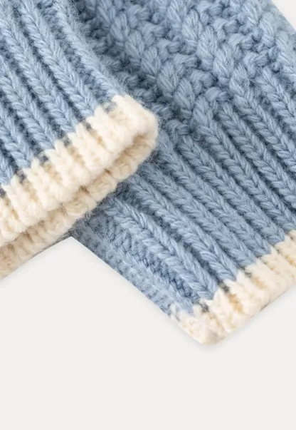 Contrast Trim Zip-Up Knit Cardigan