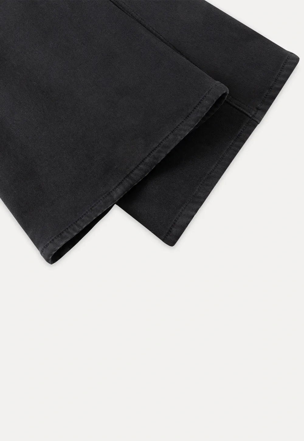 Womens High Rise Wide Leg Denim Pants