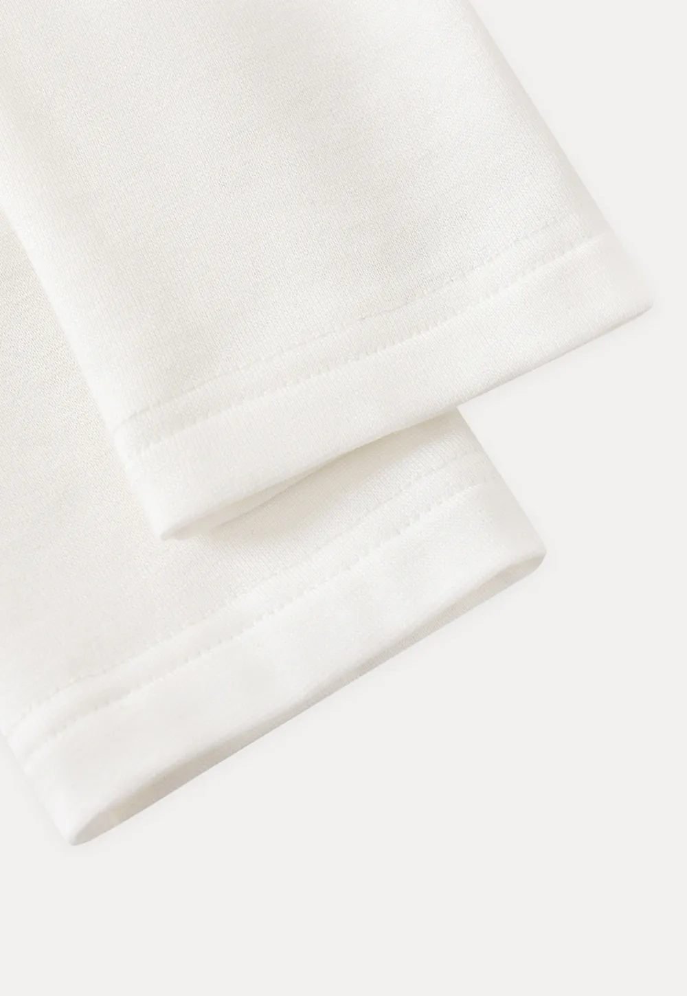 Women White V-Neck Long Sleeve Top