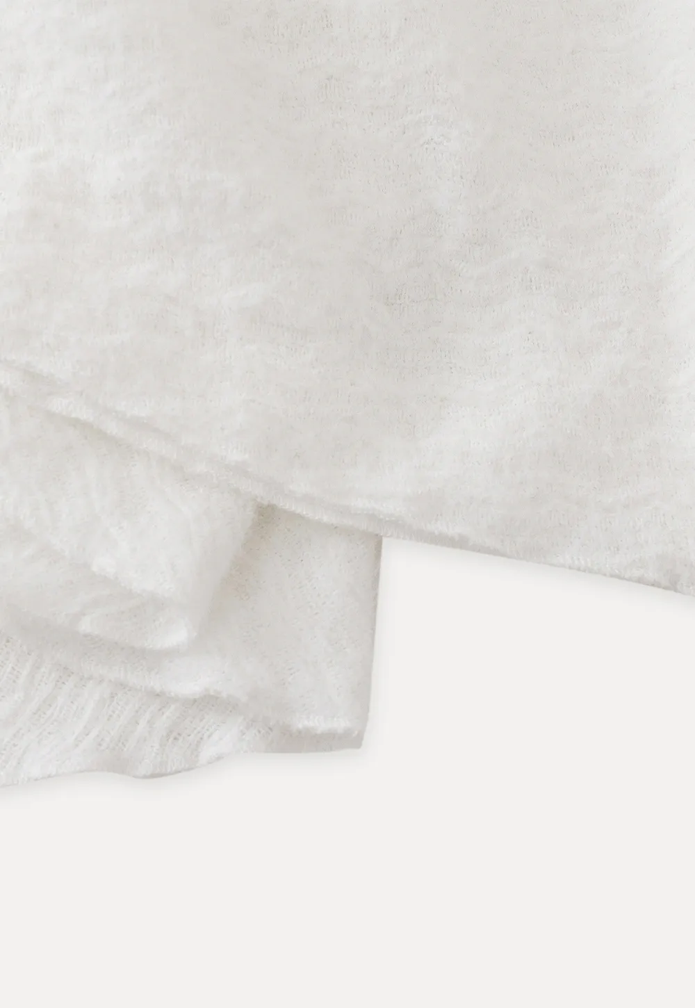 Elegant White Flared Skirt