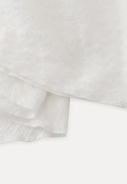 Elegant White Flared Skirt