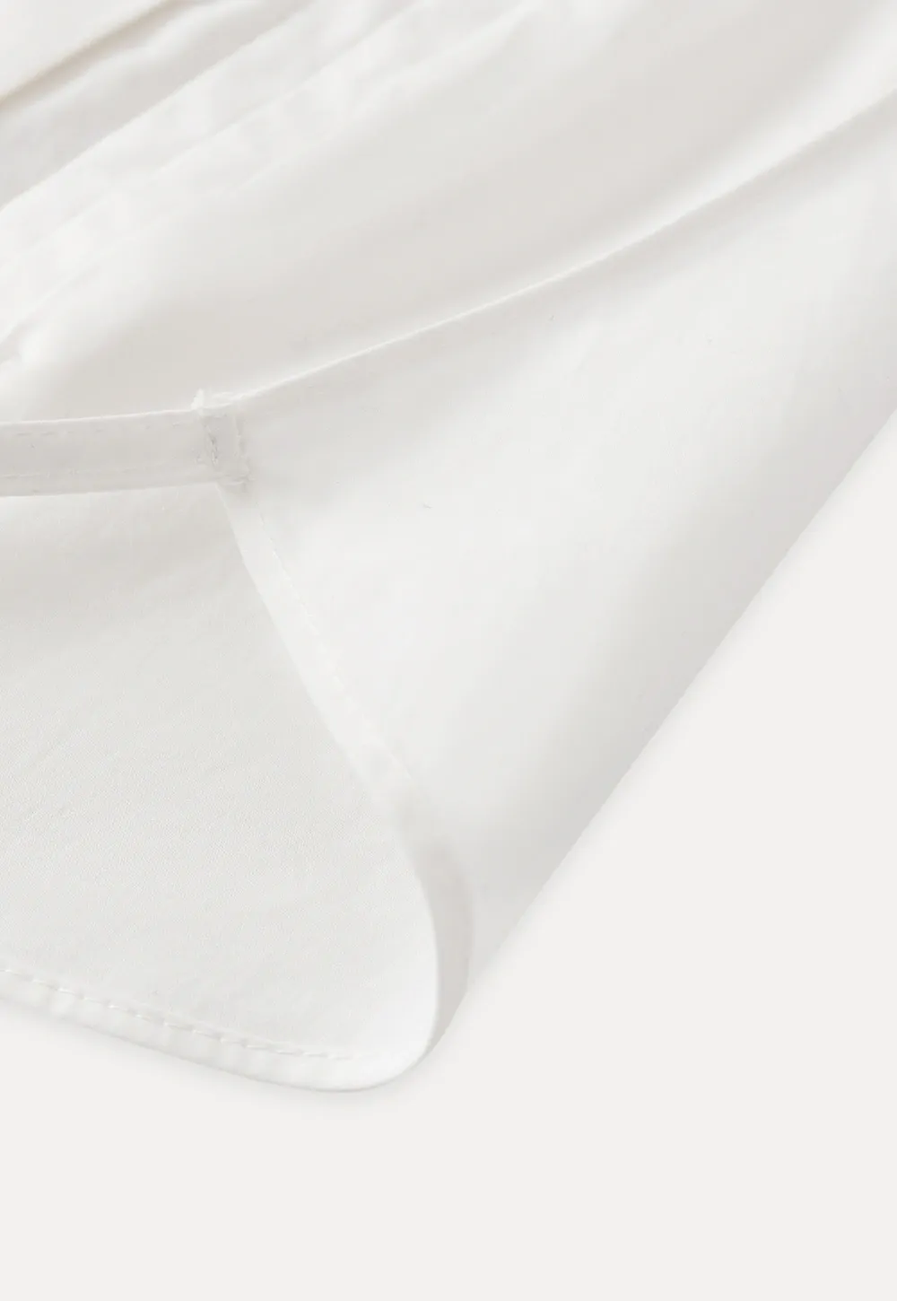 Women White Ruffle Collar Button-Down Crop Top