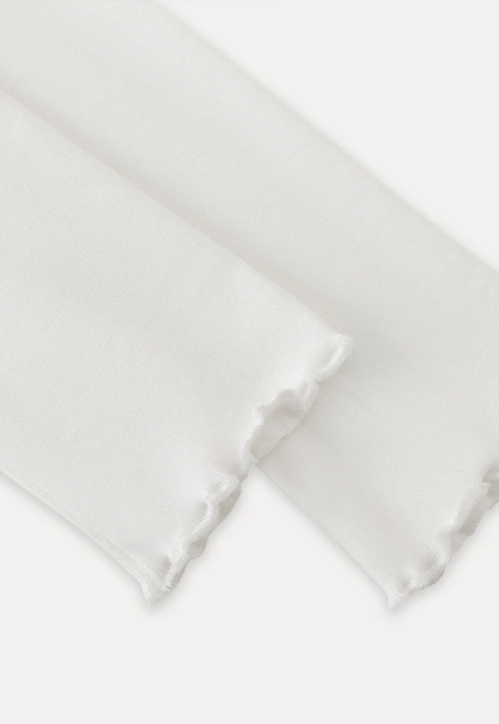 Women White Long Sleeve Top with Puff Sleeves