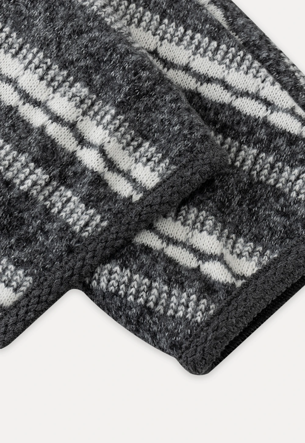 Retro Stripe Fleece Jacket