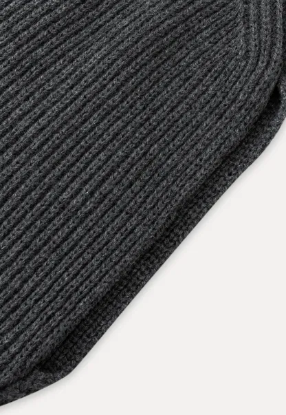 Women Knit Turtleneck Shawl and Long Sleeve Dress