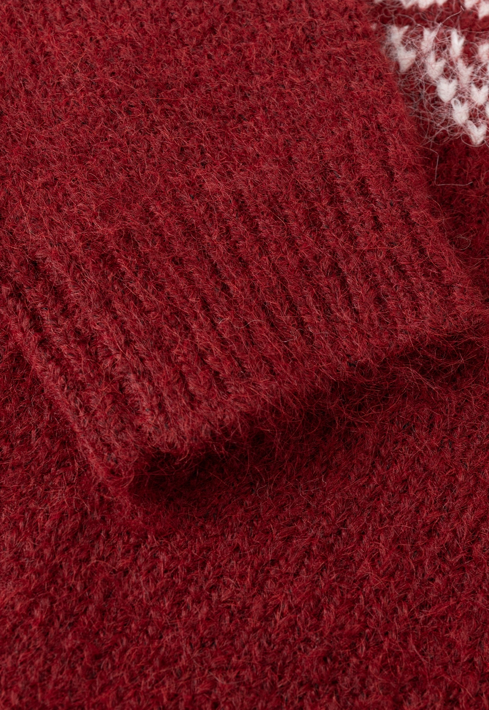 Women Warm Round Neck Nordic Style Sweater