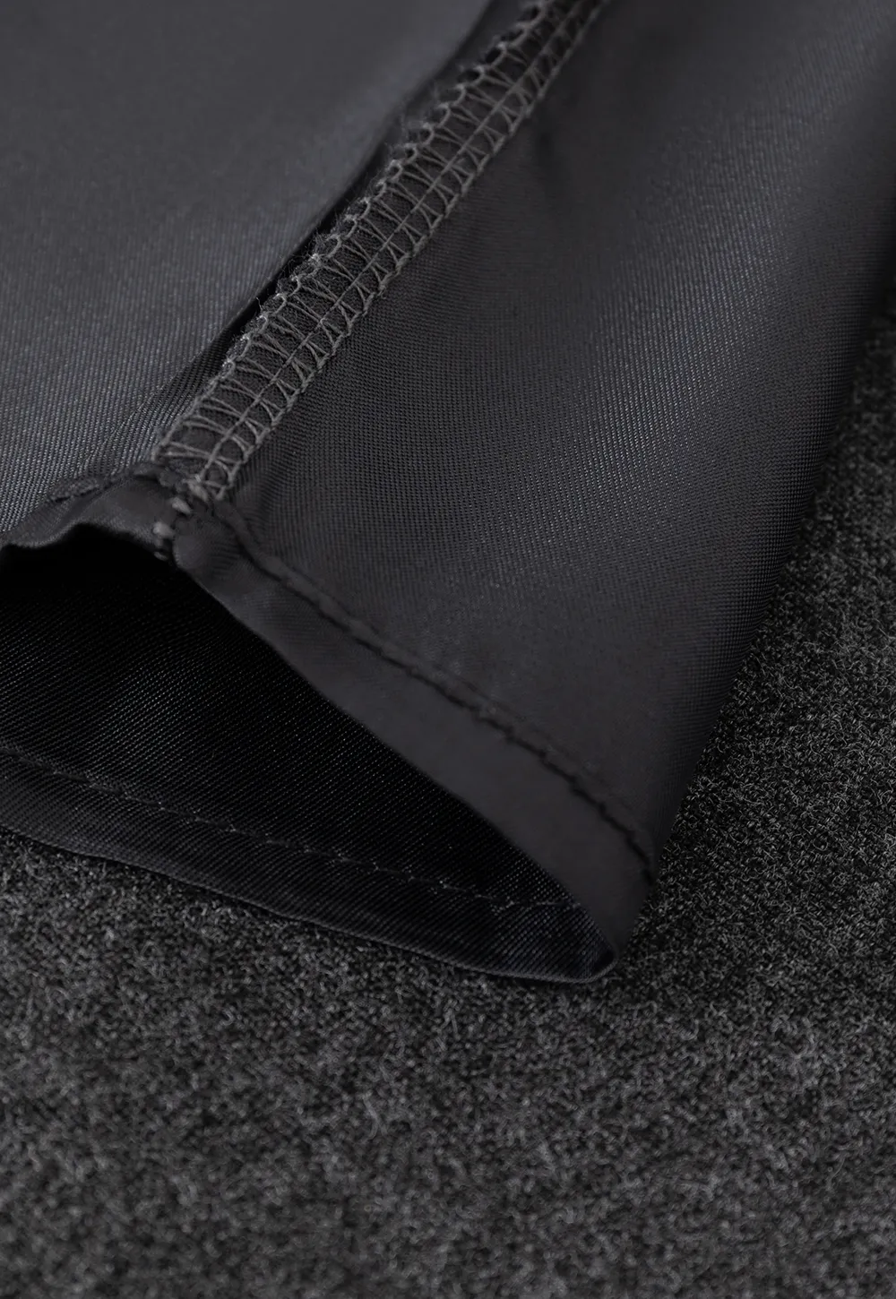 Asymmetric Wool-Blend Midi Skirt