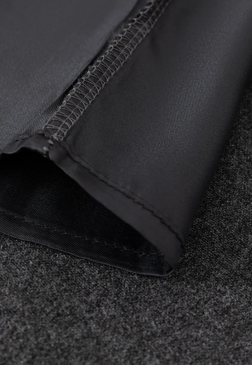 Asymmetric Wool-Blend Midi Skirt