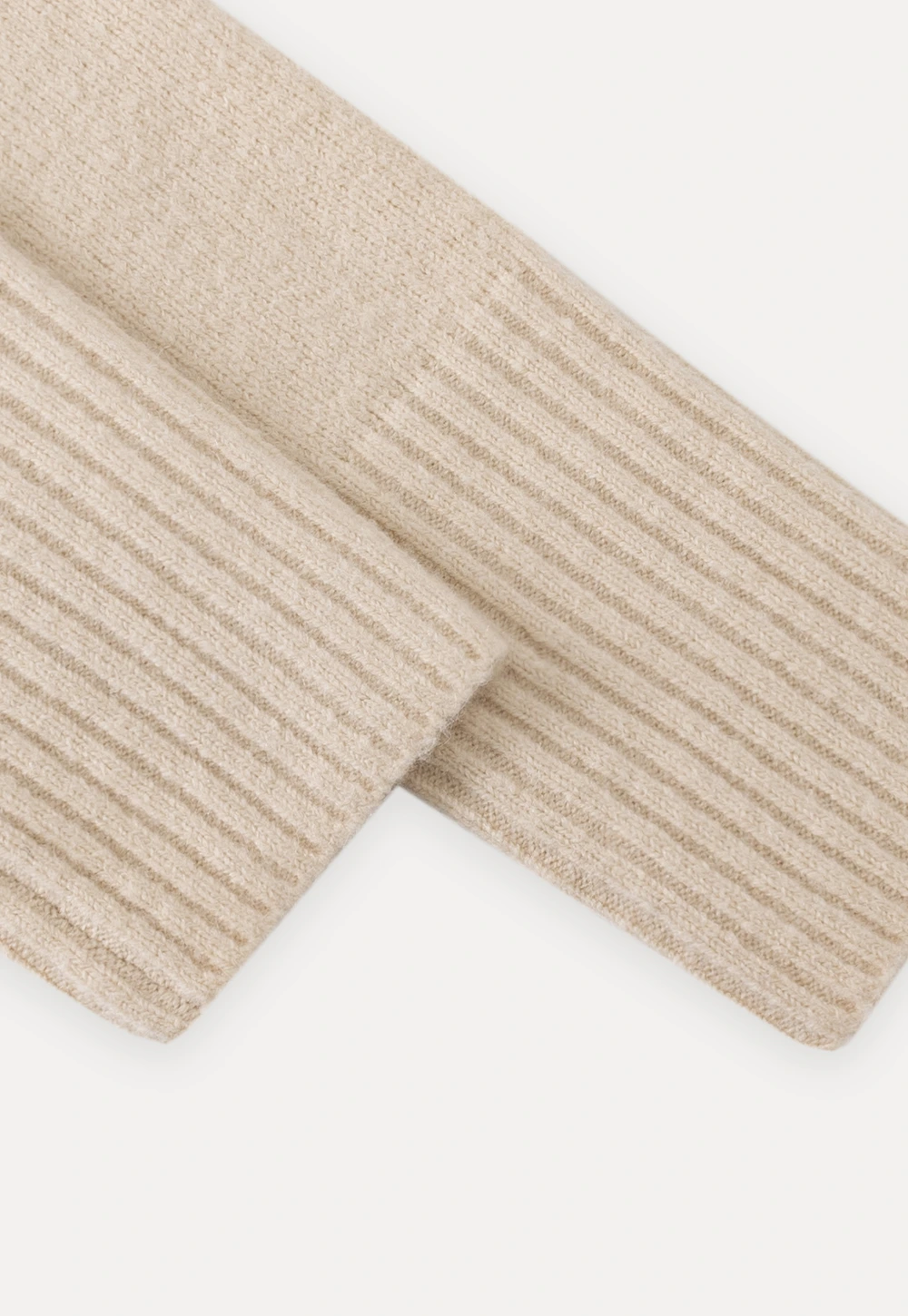 Center-Seam Turtleneck Crop Sweater