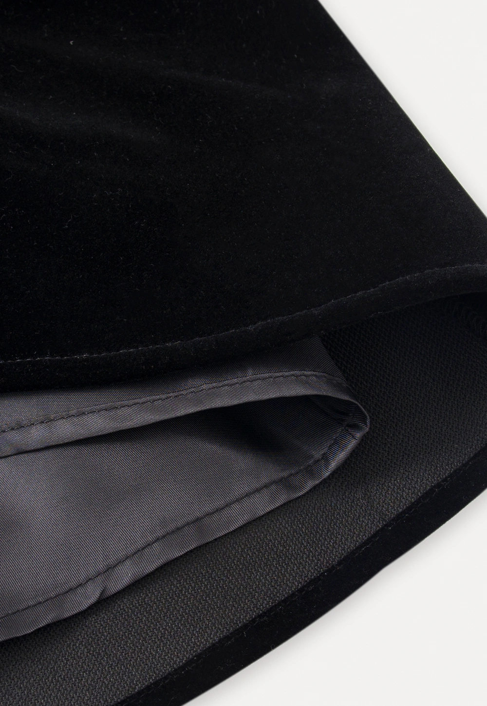 Elegant Black Velvet A-Line Sleeveless Short Dress