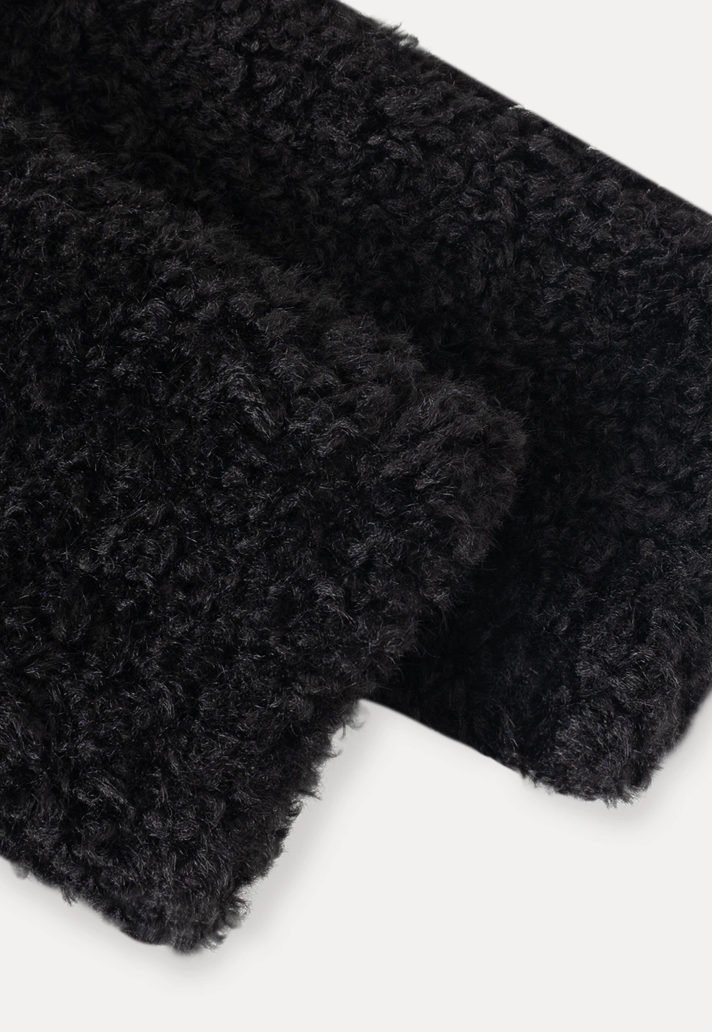 Women Fuzzy Toggle Coat Warm Winter Outerwear