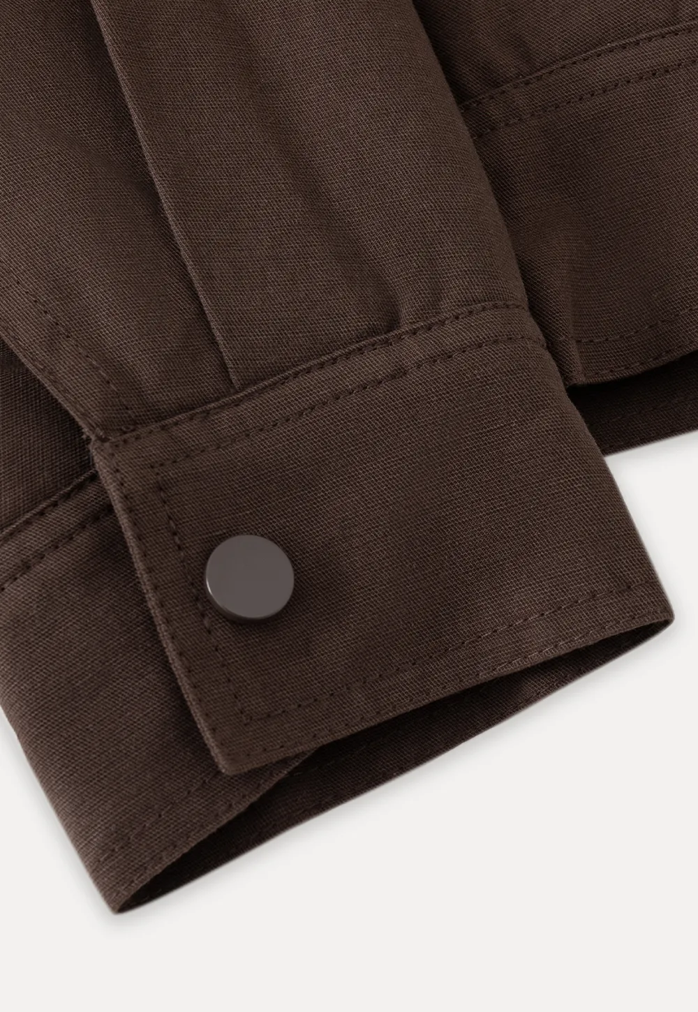 Faux Shearling Collar Utility Jacket