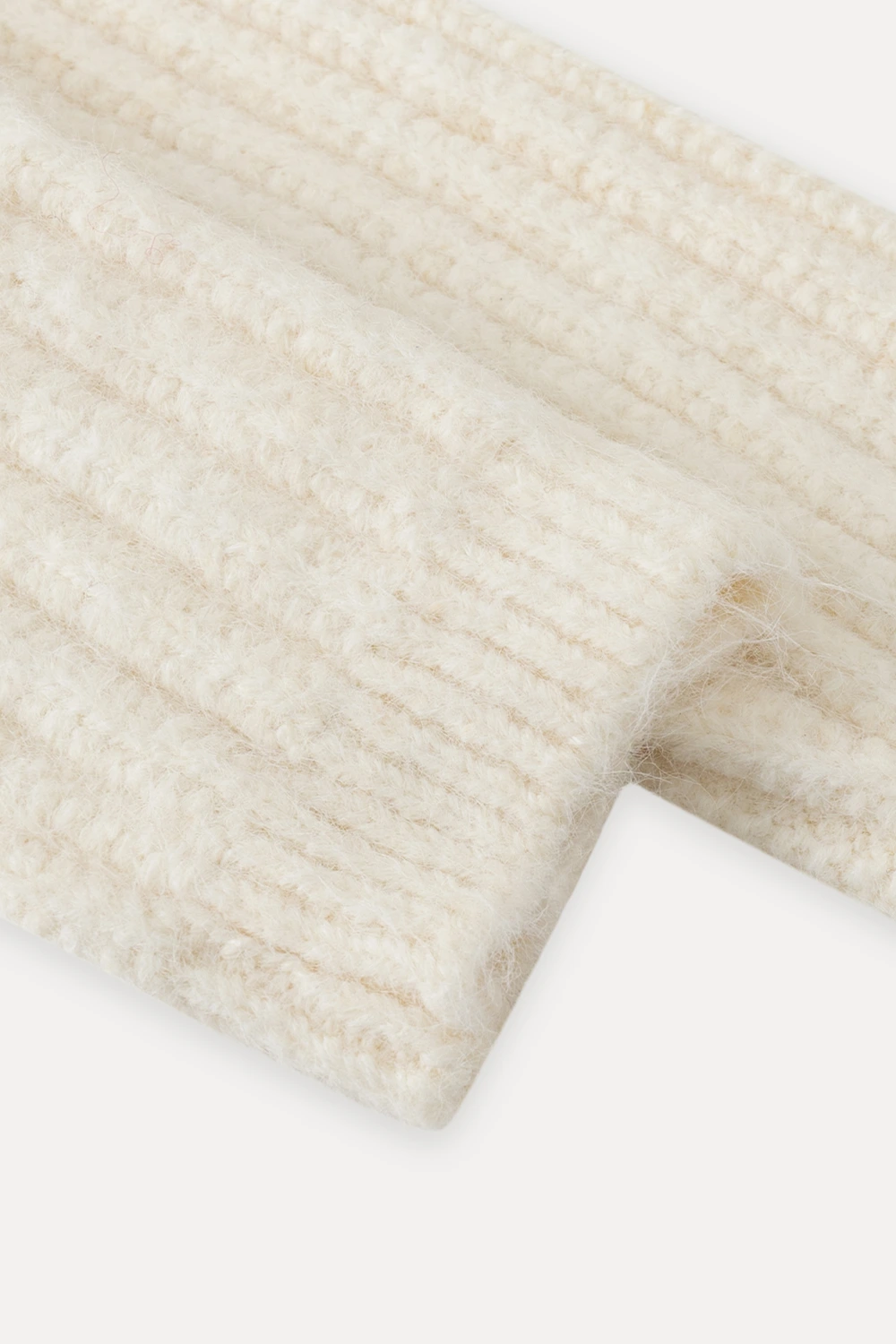 Statement Fuzzy Cable Knit Cardigan