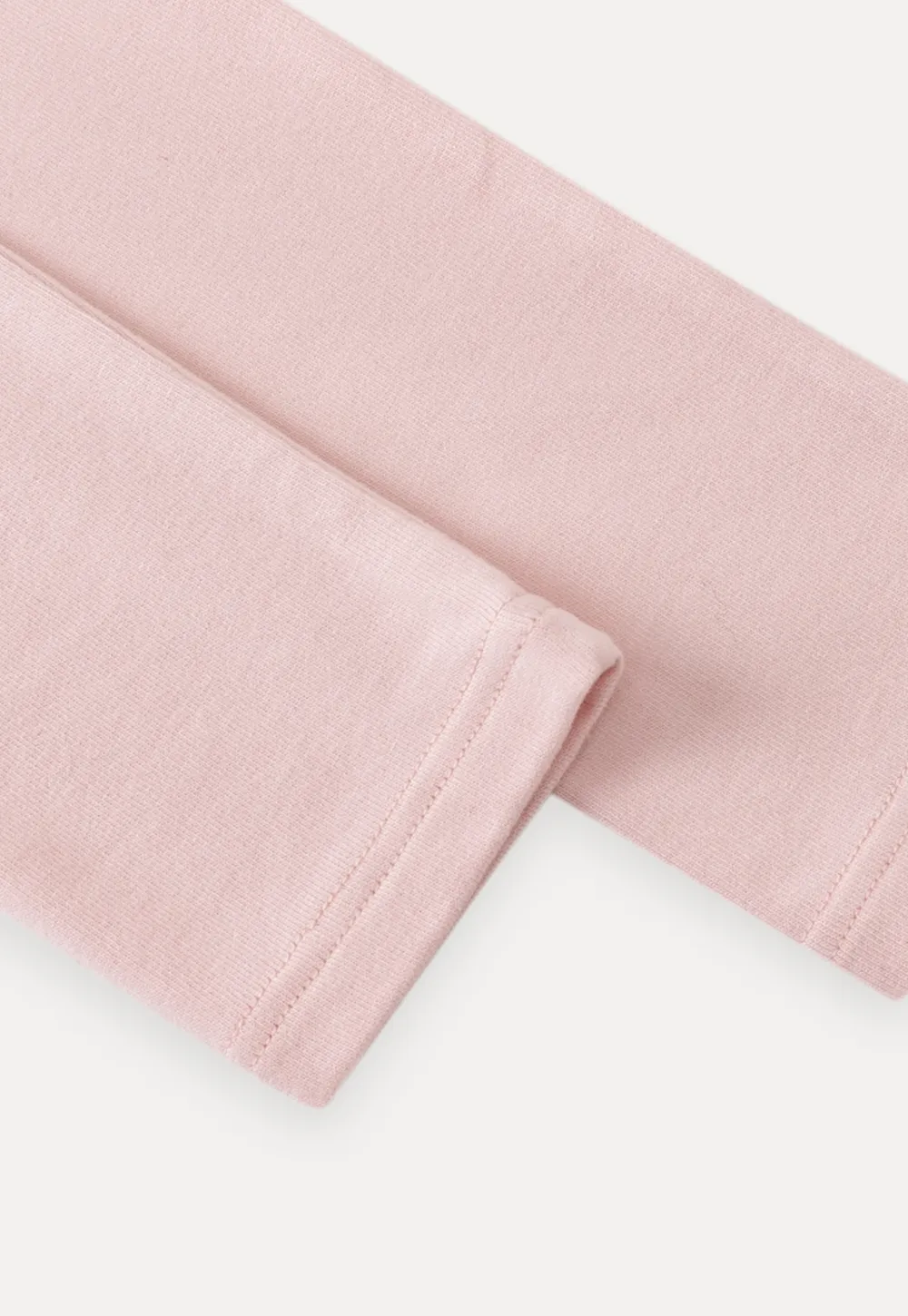 Ruffled Hem Long-Sleeve Tee