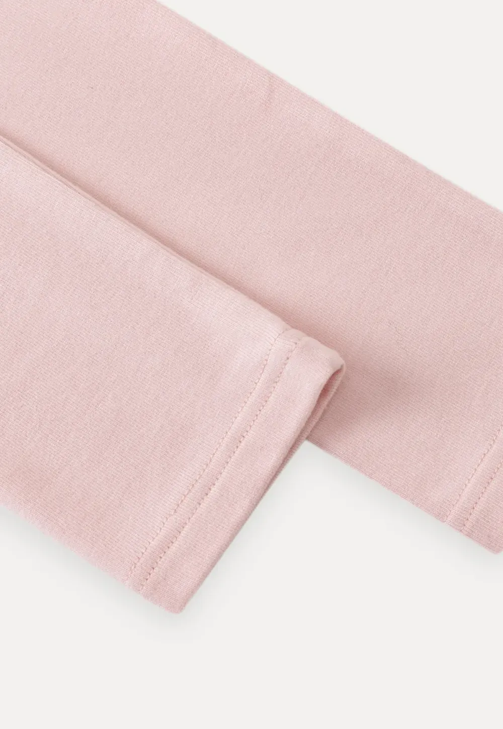 Ruffled Hem Long-Sleeve Tee