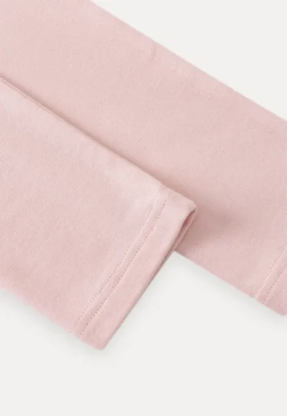 Ruffled Hem Long-Sleeve Tee