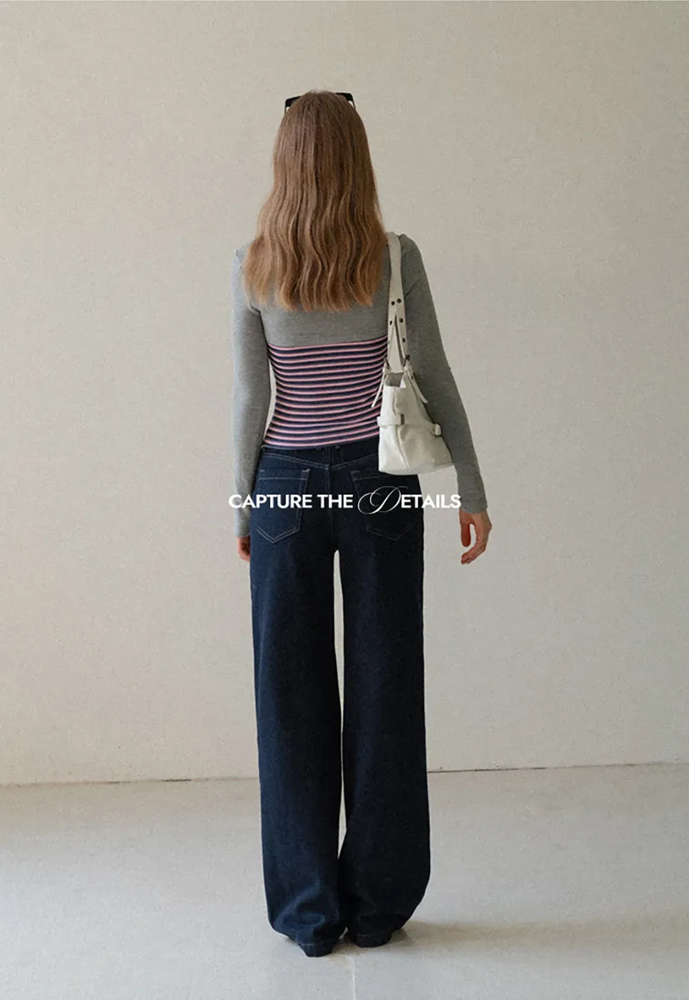 Striped Layered Shrug Top