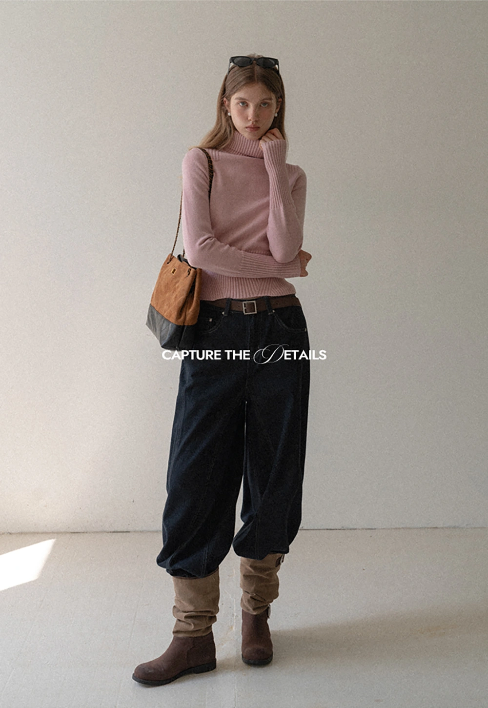 Women High Waist Wide Leg Denim Jeans Pants