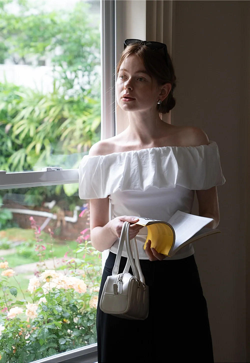 Women’s Off Shoulder Puff Sleeve Top