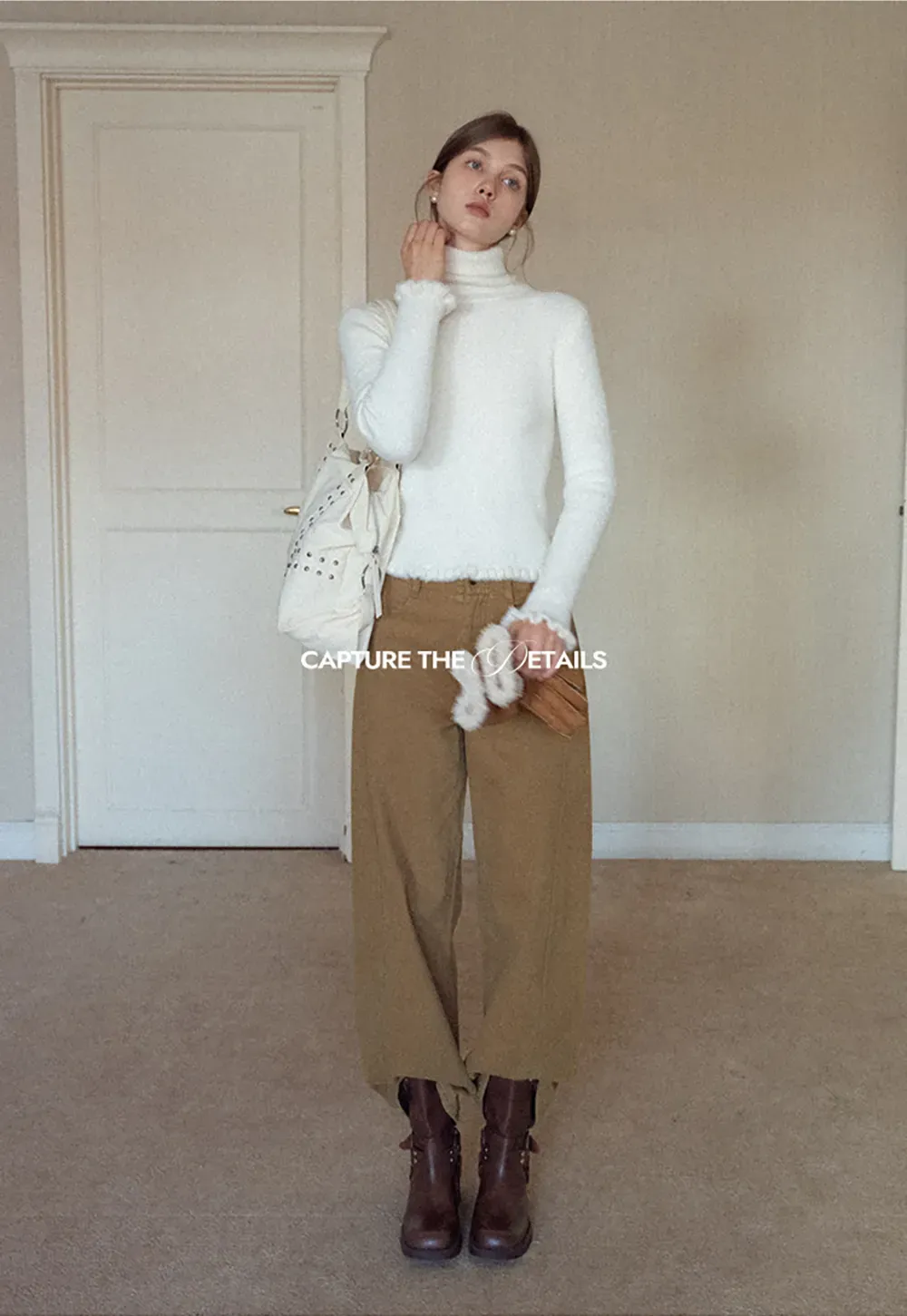 High Waist Wide Leg Pants