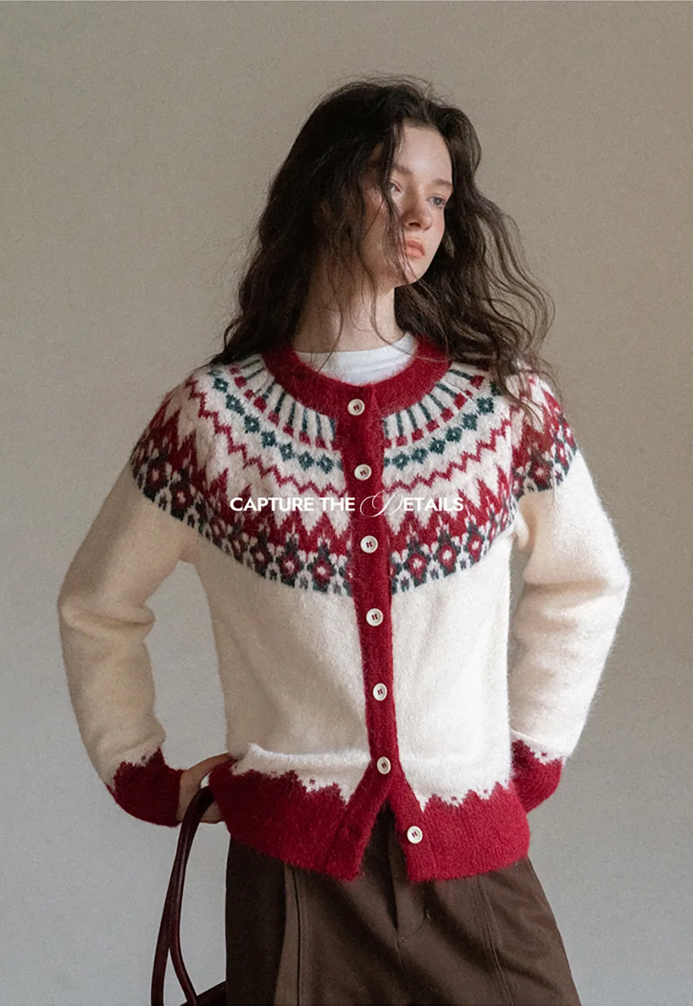Fair Isle Knit Sweater