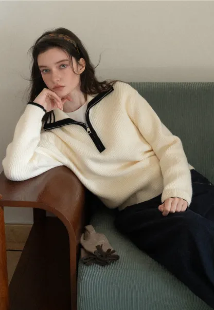 Classic Loose Fit Wide Leg Jeans for Women