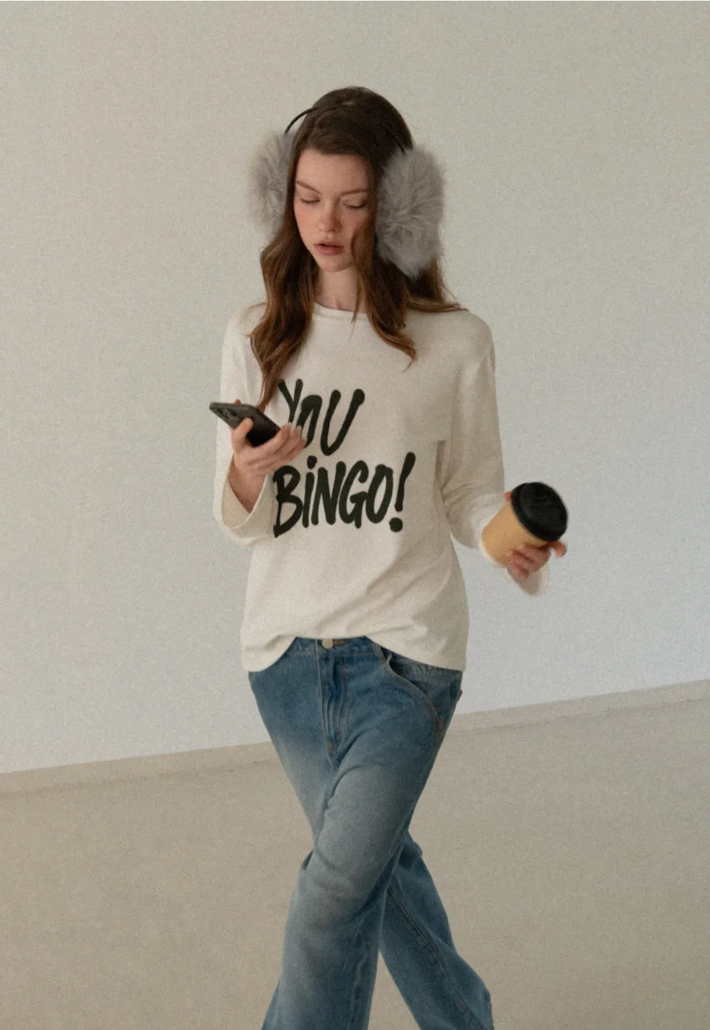 Women Statement Long Sleeve Tee