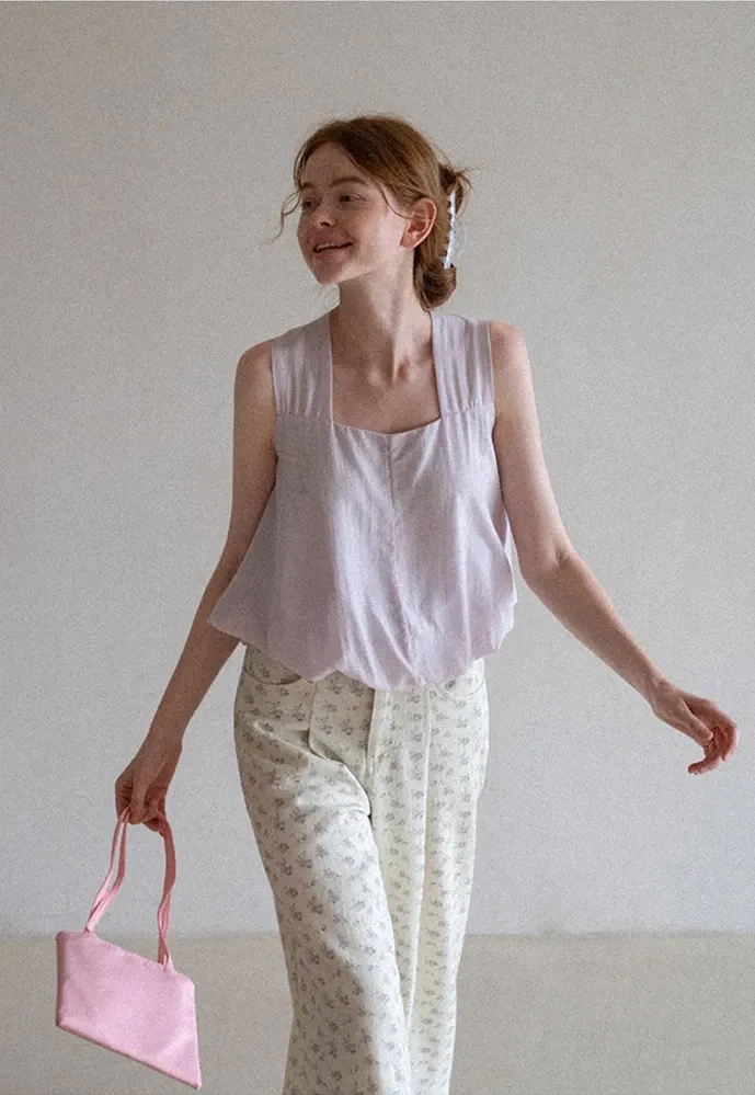 Women’s Ditsy Floral Wide-Leg Pants