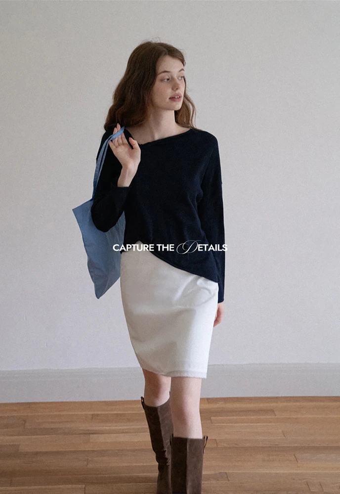 Women Twist‑Hem Knit Top