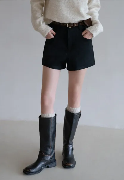 Belted Pocket Shorts