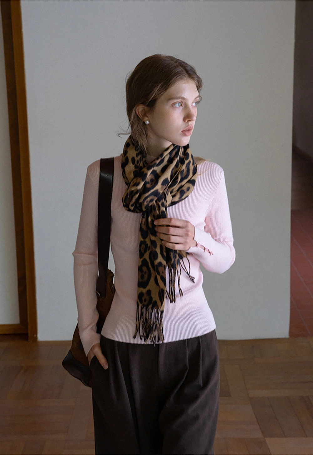 Womens Mock Neck Knit Top