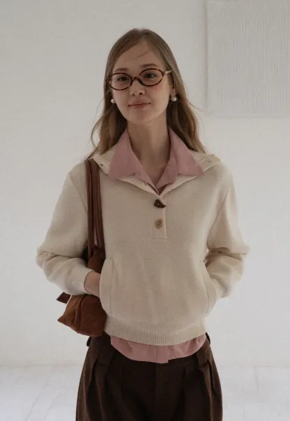 Women Satin Button Up Blouse