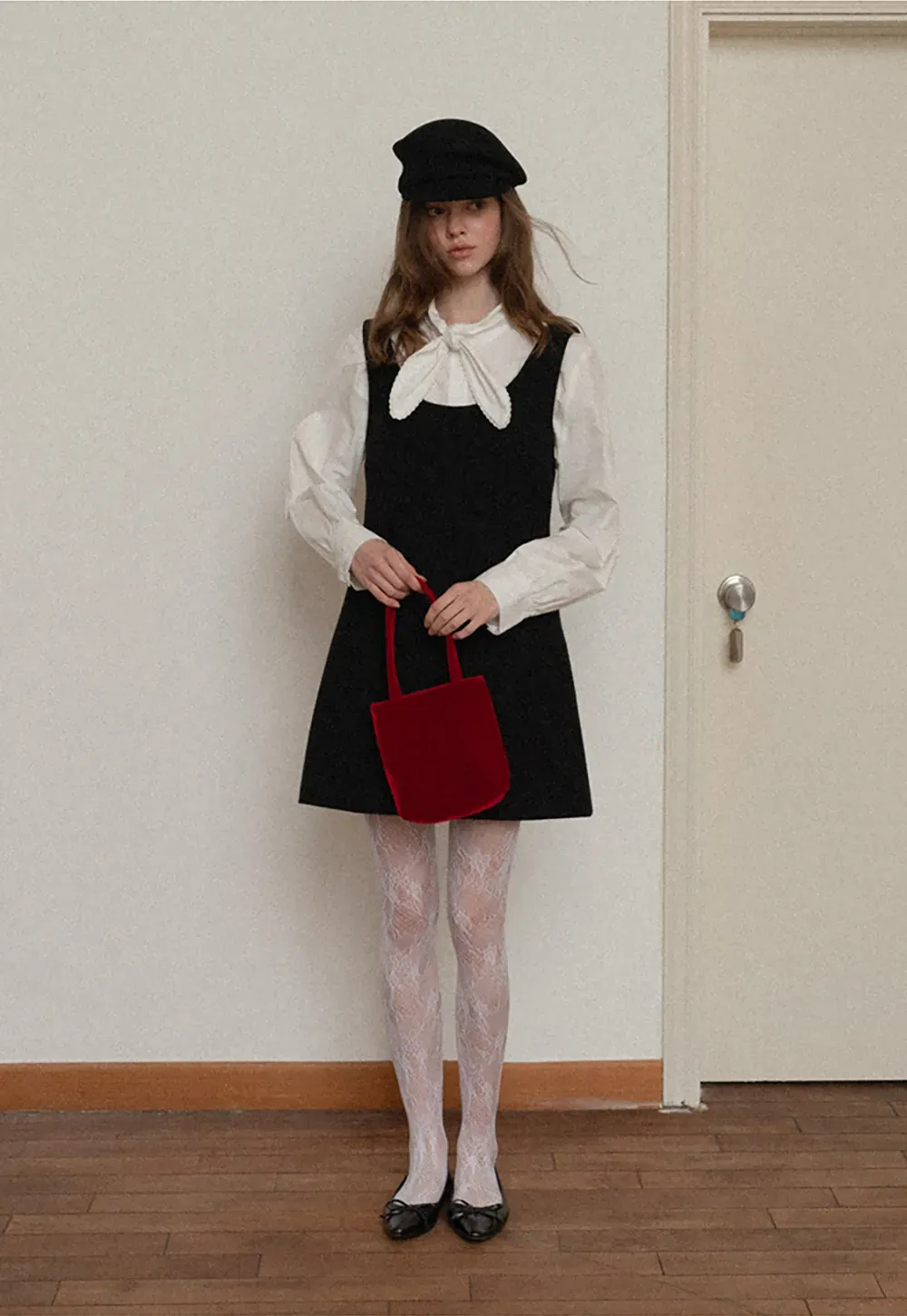 Oversized Peter Pan Collar Blouse