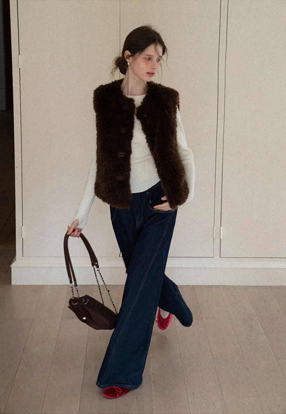 Women Basic Ribbed Sweater for Layering