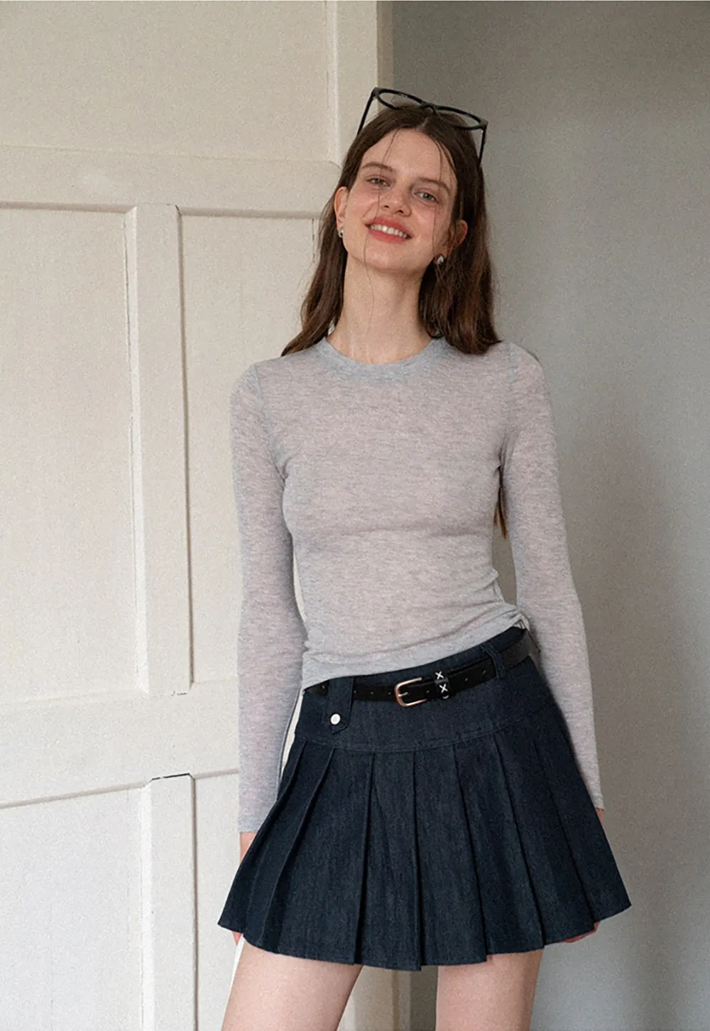 2-Piece Basic Tee Set (Long Sleeve & Short Sleeve)