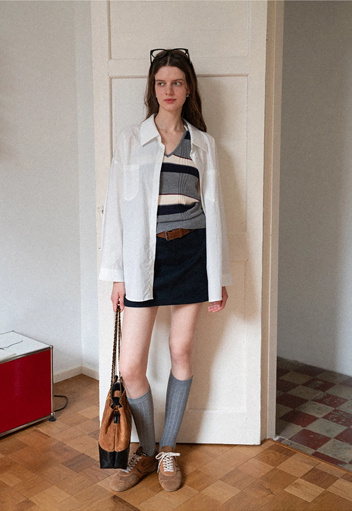 Belted Utility Shirt