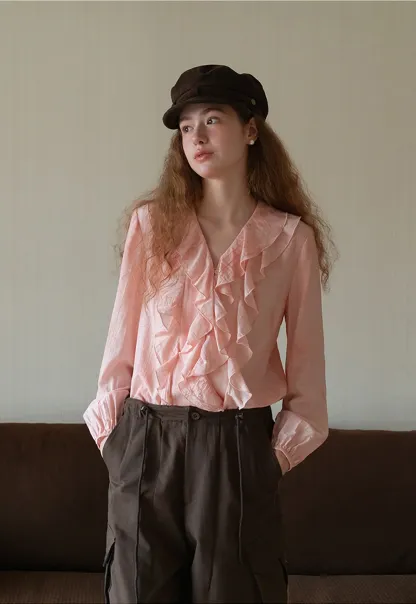 Womens High Waist Cargo Pants