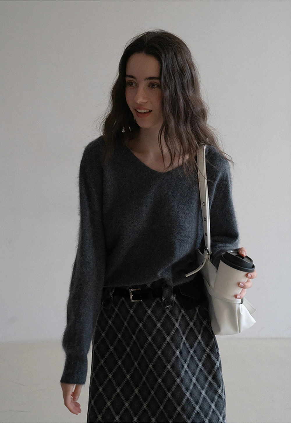 Cozy V-Neck Long Sleeve Sweater