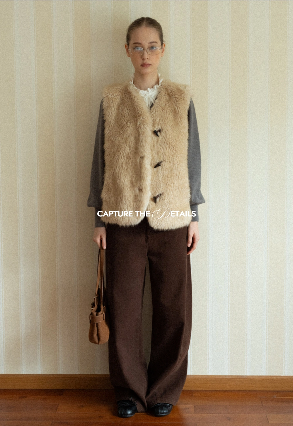 Women V-Neck Cardigan with Puff Long Sleeves