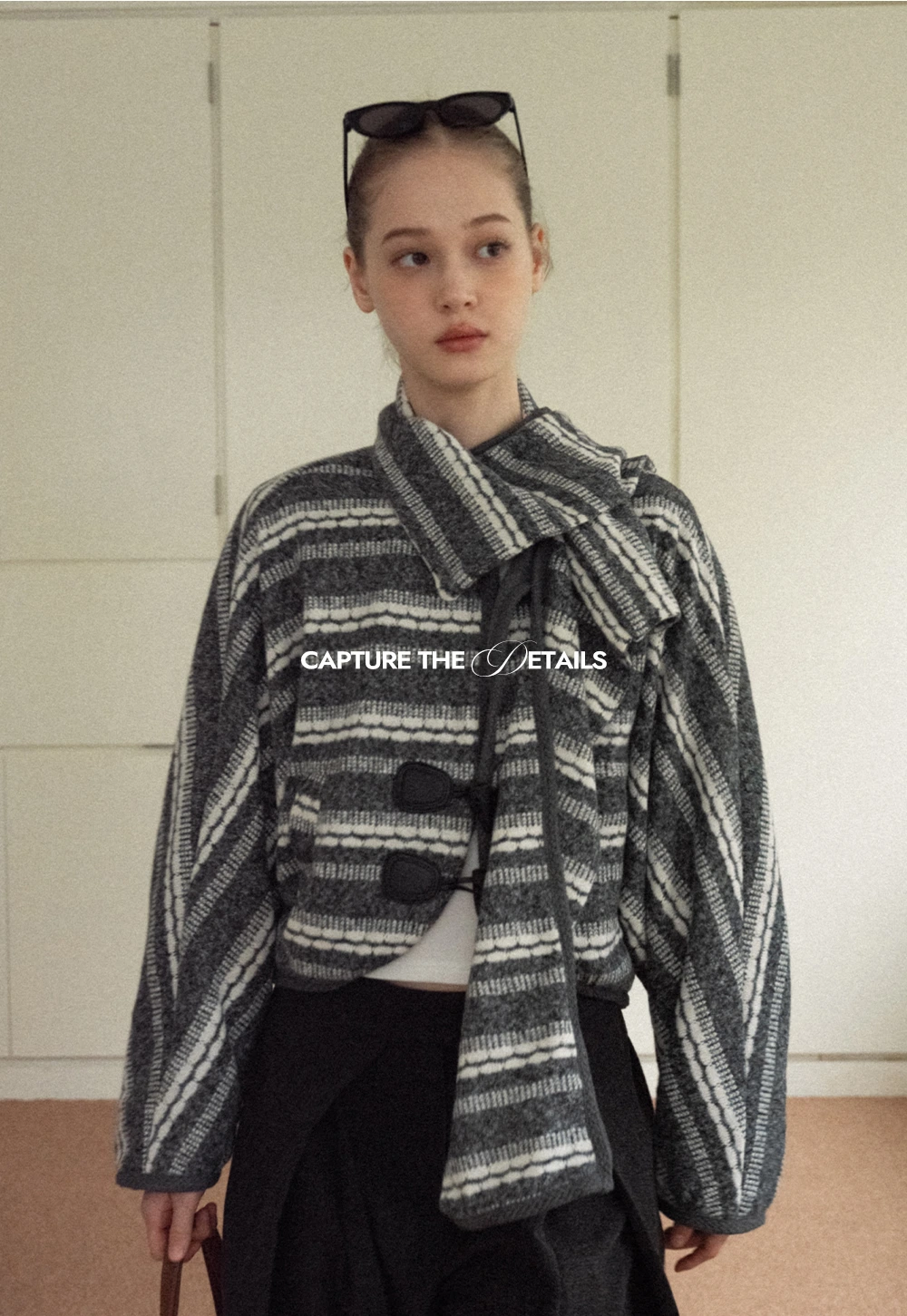 Retro Stripe Fleece Jacket