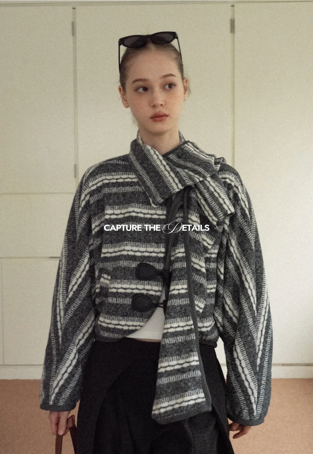 Retro Stripe Fleece Jacket