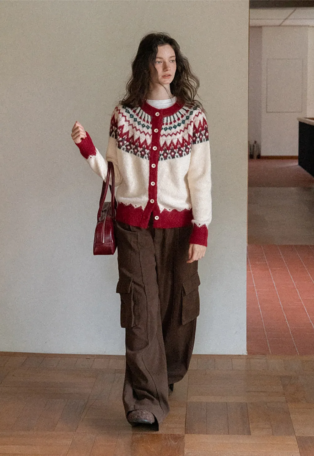 Fair Isle Knit Sweater