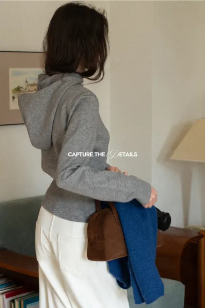 Warm Solid Long Knit Scarf