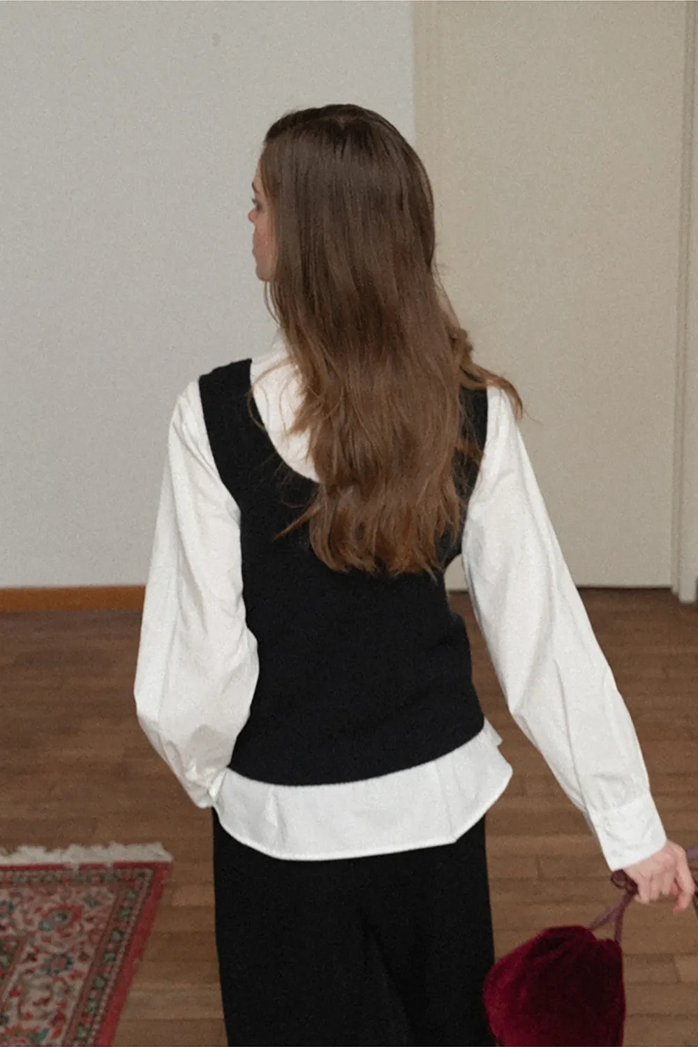 Floral Applique Knit Tank Top