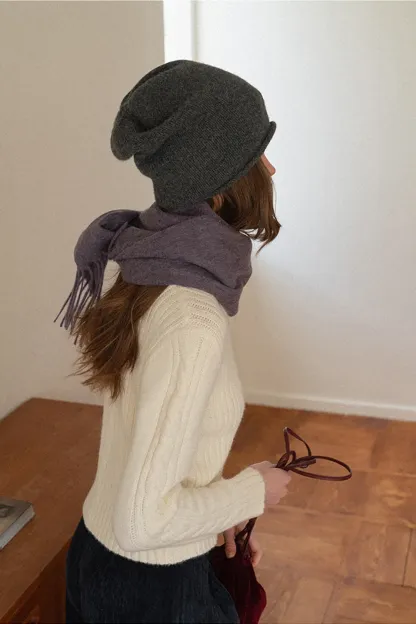 Cozy Ribbed Cable Knit Sweater