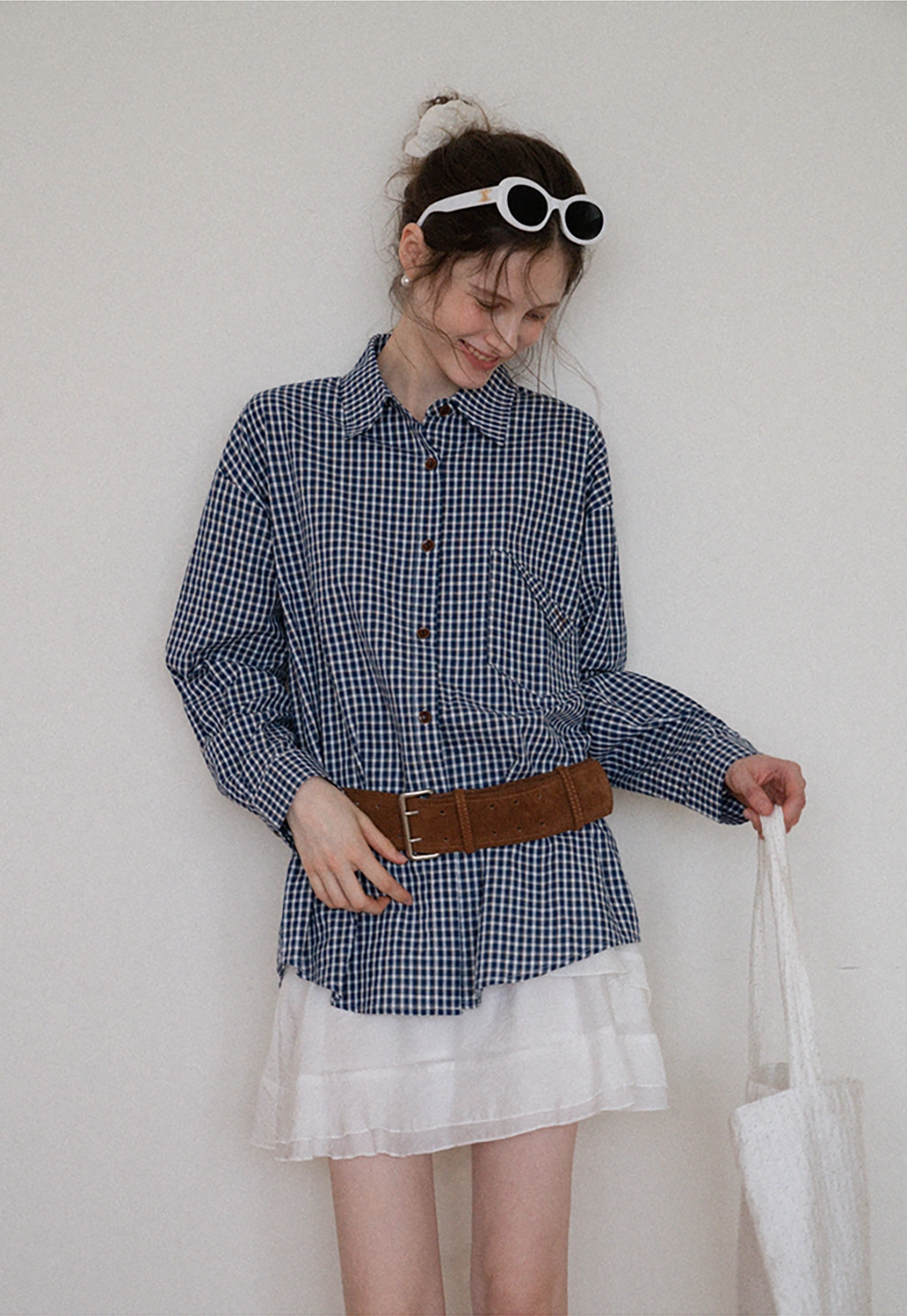 Women's Plaid Button Down Long Sleeve Shirts